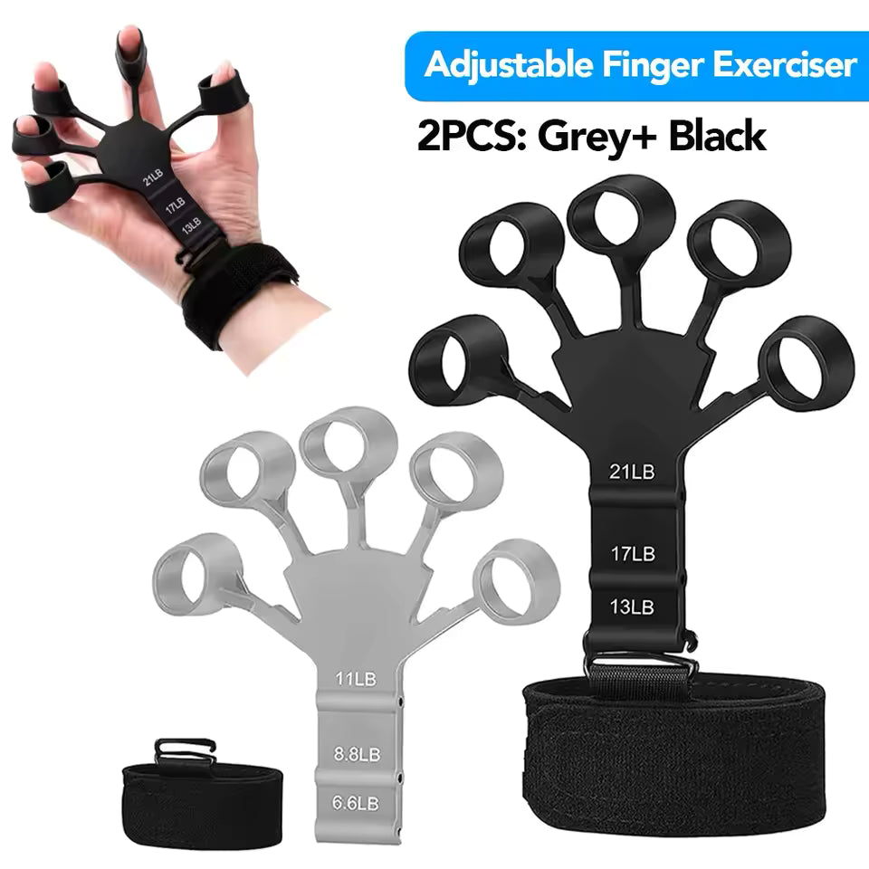 Silicone Gripster Hand Strengthener – Finger & Grip Training Tool