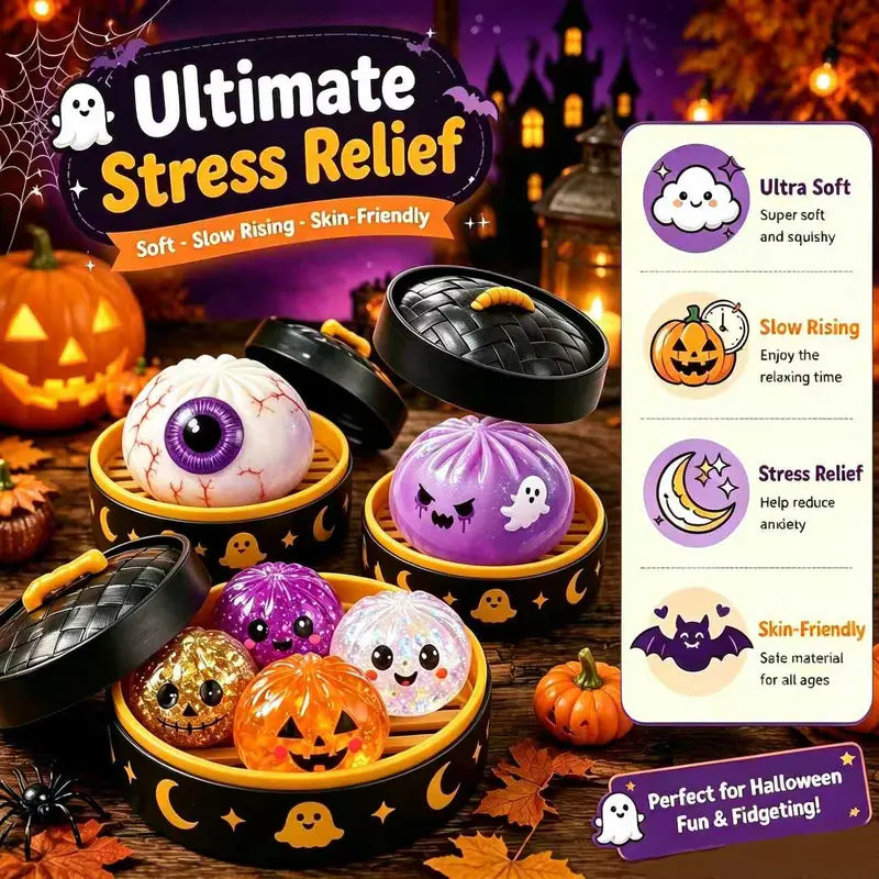 Halloween Mystery Blind Box – Spooky Squishy Surprise