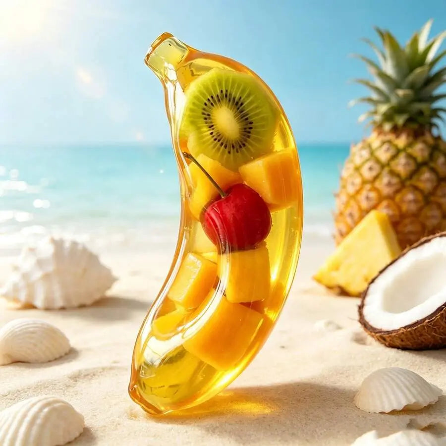 Fruit Banana Squeeze Toy – Squishy Sensory Stress Relief Toy