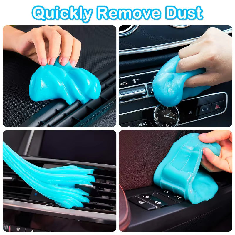 Magic Cleaning Gel for Car Interior & Keyboard – Universal Dust Remover Slime