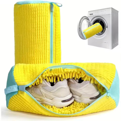 360° Shoe Washing Machine Bag | Reusable Sneaker Cleaning & Protection Bag