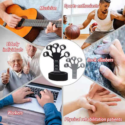 Silicone Gripster Hand Strengthener – Finger & Grip Training Tool