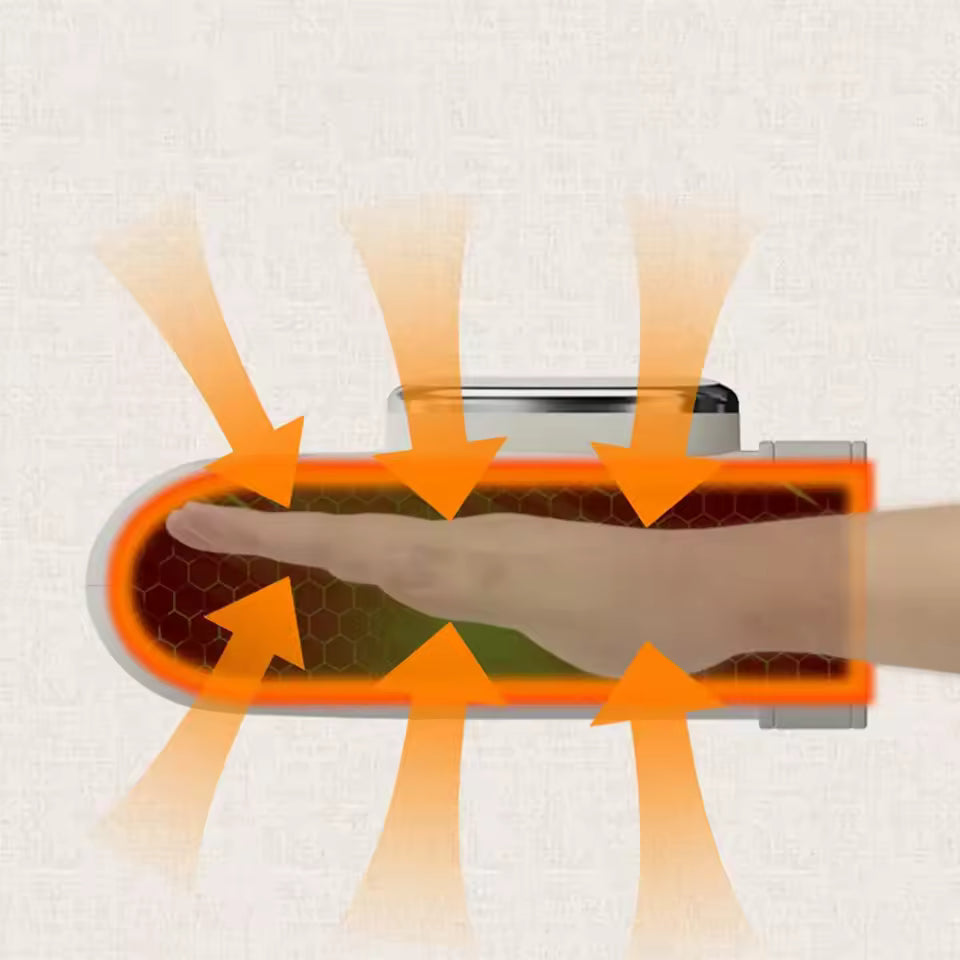 Cordless Electric Hand Massager – Vibration, Heat & Air Compression for Pain Relief