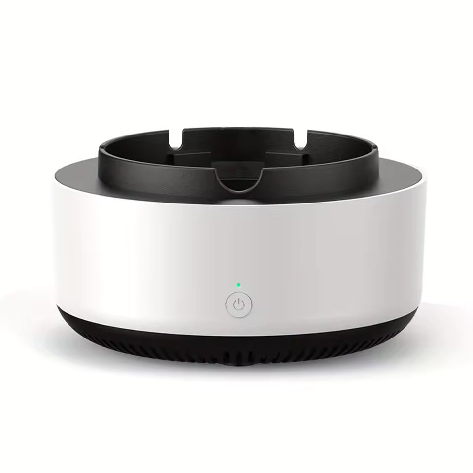 Smart Ashtray Air Purifier – Smoke & Odor Reducer with Aromatherapy Ring