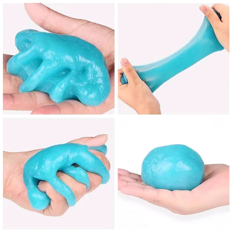 Magic Cleaning Gel for Car Interior & Keyboard – Universal Dust Remover Slime