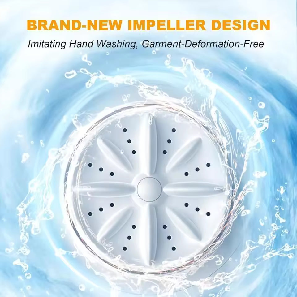 Wireless Portable Laundry Cup – Mini Travel Washer for Quick Cleaning