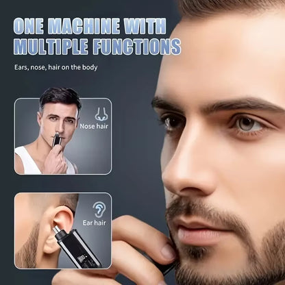 Rechargeable Nose Hair Trimmer for Men ✨