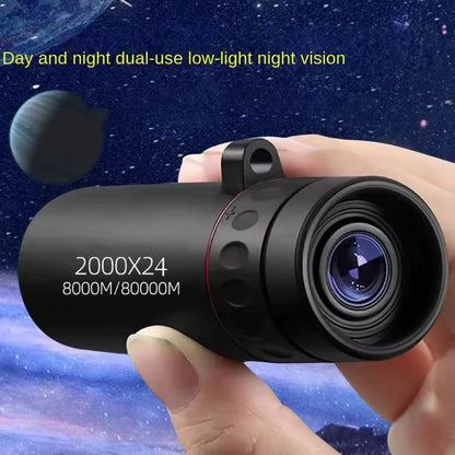 HD Monocular Telescope – Portable Outdoor Scope for Camping & Hunting