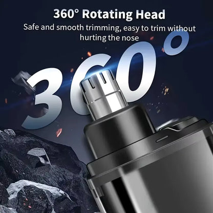 Rechargeable Nose Hair Trimmer for Men ✨