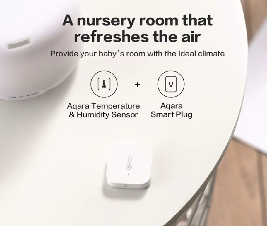 Zigbee Smart Temperature & Humidity Sensor