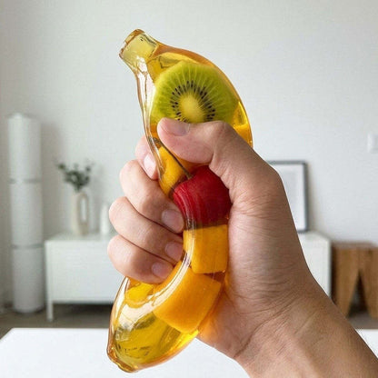 Fruit Banana Squeeze Toy – Squishy Sensory Stress Relief Toy