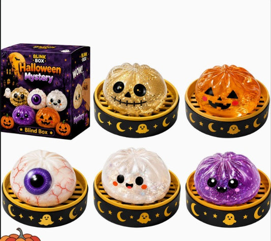 Halloween Mystery Blind Box – Spooky Squishy Surprise | Collectible Squishy Toy