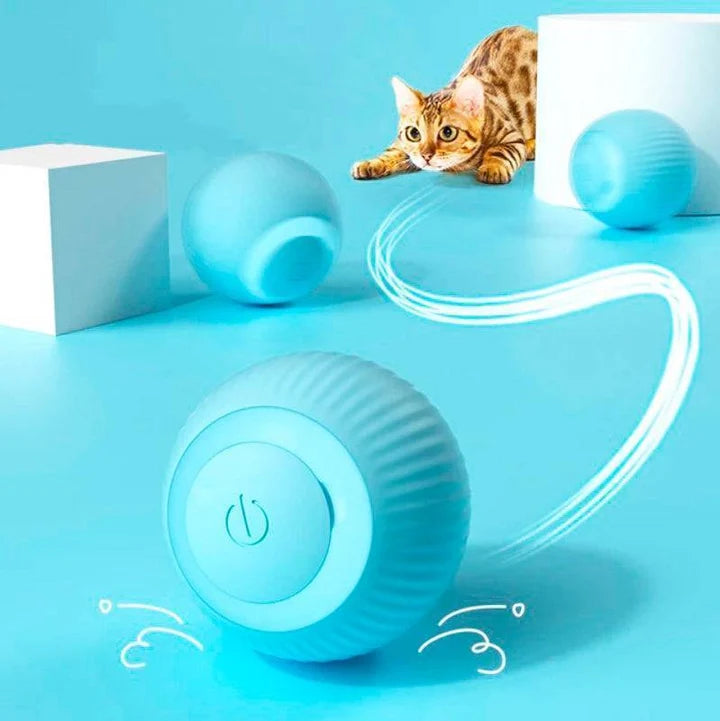 Smart Roll Ball for Cats – Self-Rolling Interactive Cat Toy