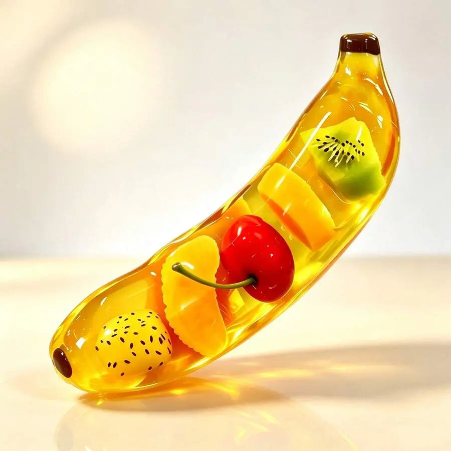 Fruit Banana Squeeze Toy – Squishy Sensory Stress Relief Toy