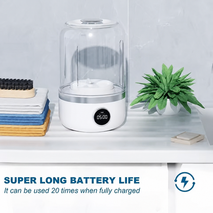 Wireless Portable Laundry Cup – Mini Travel Washer for Quick Cleaning
